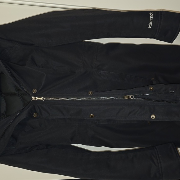 Women's Marmot Chelsea Down Jacket size S, black - Picture 6 of 8